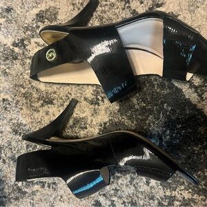 MICHAEL Michael Kors Black Strappy Heels